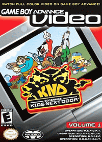 GBA Video Codename Kids Next Door Volume 1 GameBoy Advance US box art